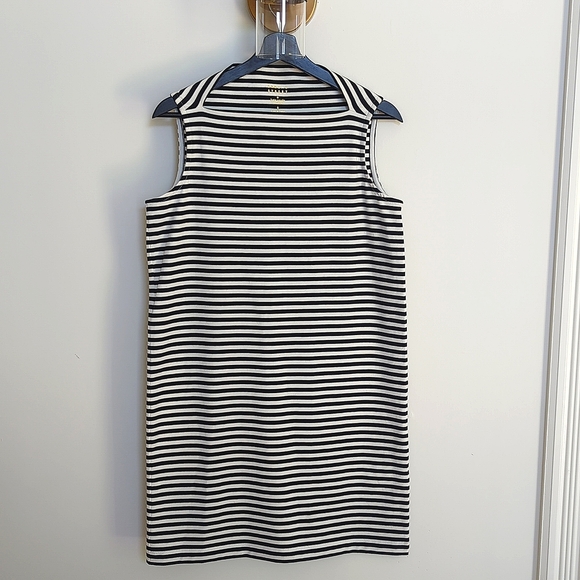 Kate Spade Black and White Striped Dress - Size, Small NWT - Picture 1 of 6